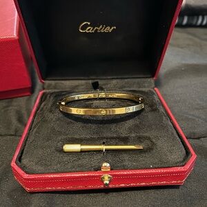 ✨ Cartier Love Bracelet (Size 18)